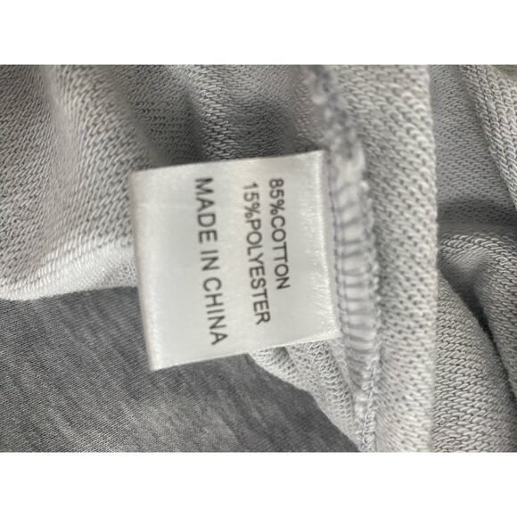 NWOT LF The brand size extra small gray sweatshirt with pink - Picture 6 of 6